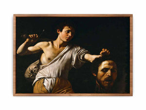 David with the Head of Goliath By Caravaggio