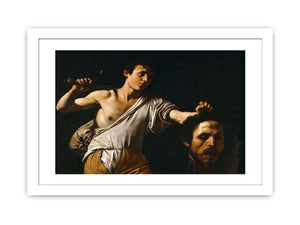 David with the Head of Goliath By Caravaggio