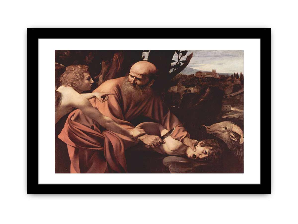 Sacrifice of Isaac By Caravaggio