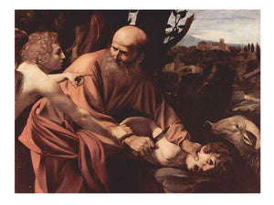 Sacrifice of Isaac By Caravaggio