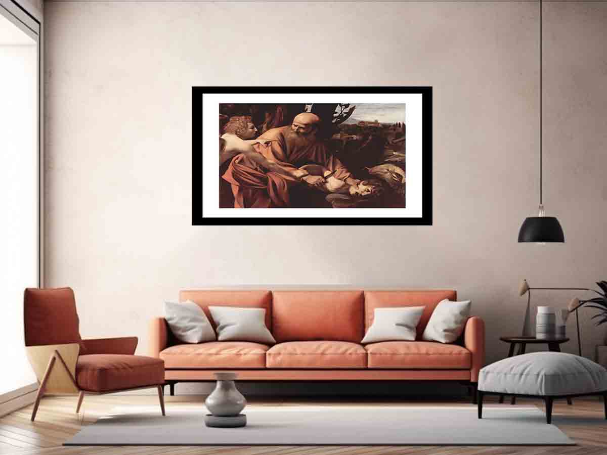 Sacrifice of Isaac By Caravaggio