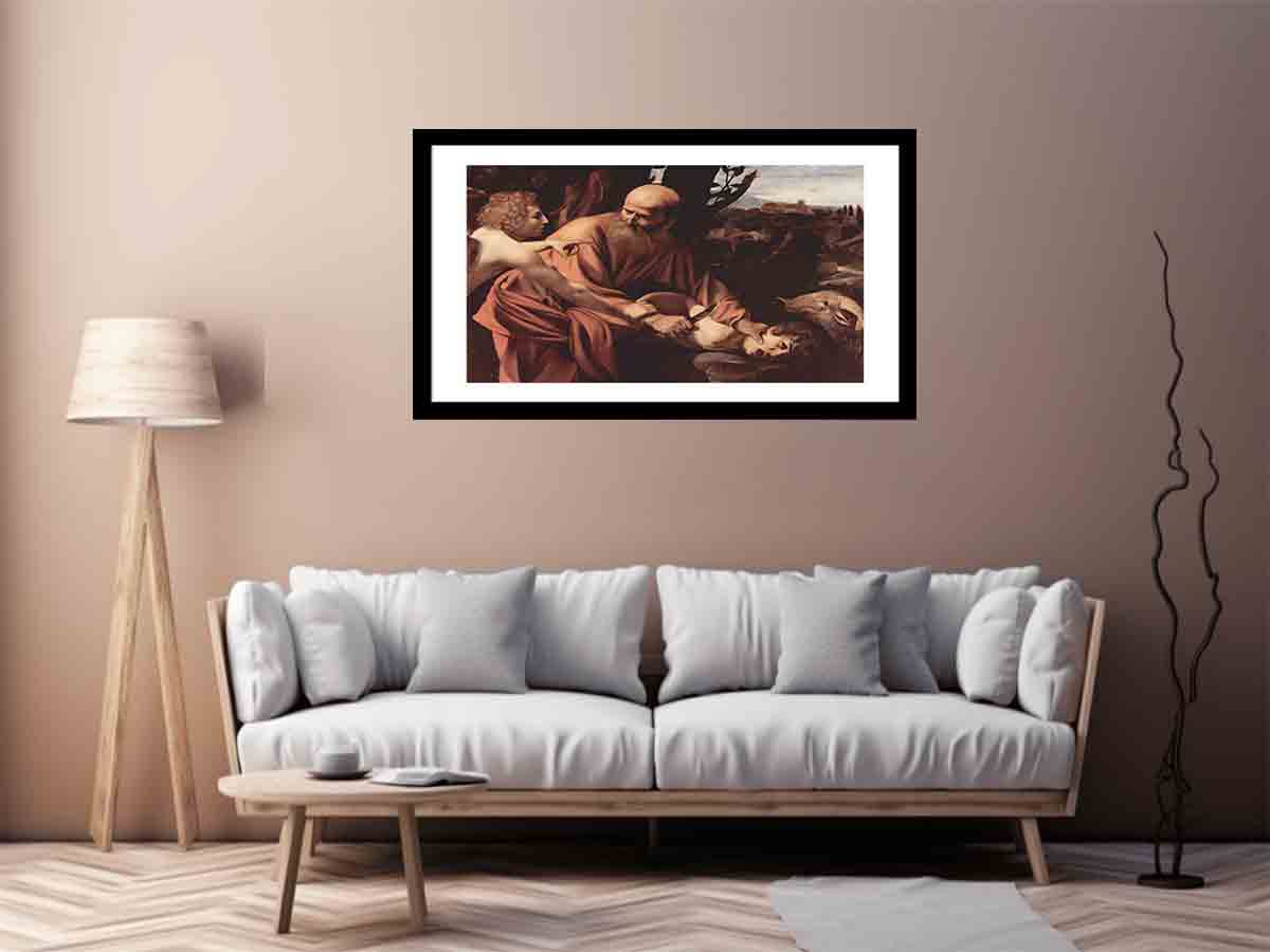 Sacrifice of Isaac By Caravaggio