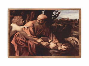 Sacrifice of Isaac By Caravaggio