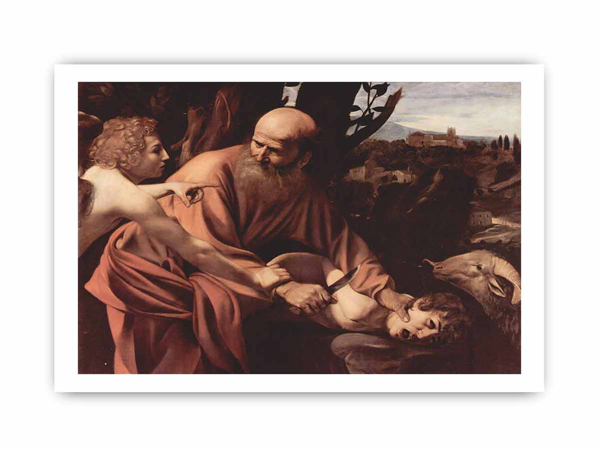 Sacrifice of Isaac By Caravaggio