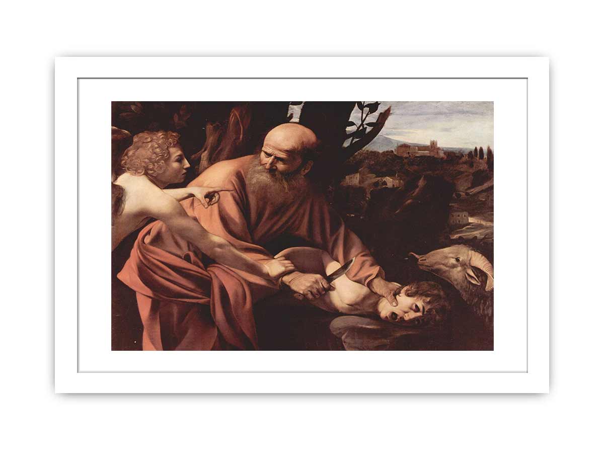 Sacrifice of Isaac By Caravaggio