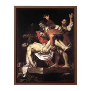 The Entombment of Christ By Caravaggio