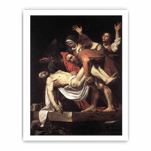 The Entombment of Christ By Caravaggio