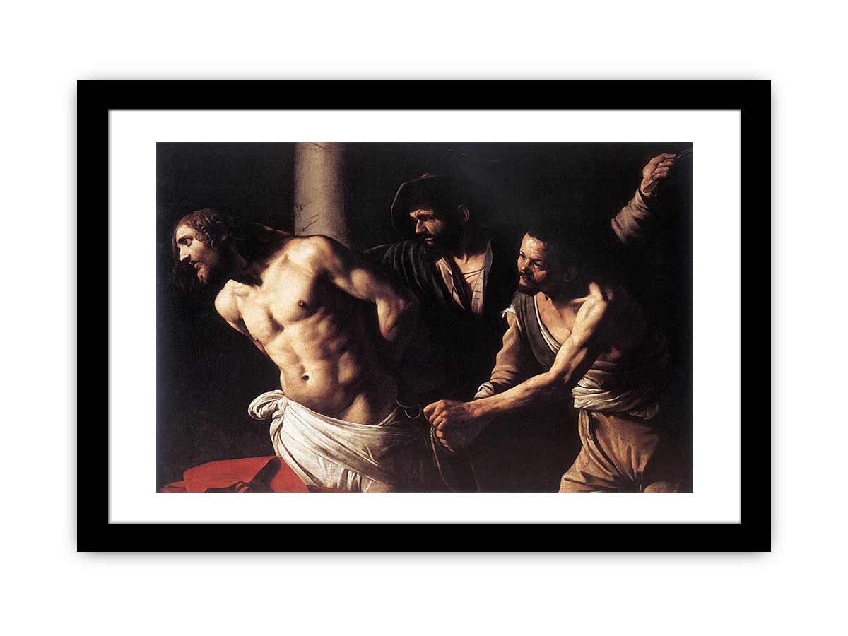 Christ at the Column By Caravaggio