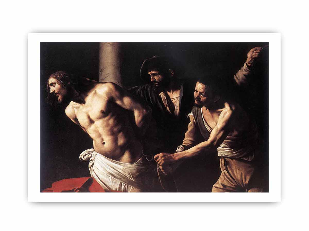 Christ at the Column By Caravaggio