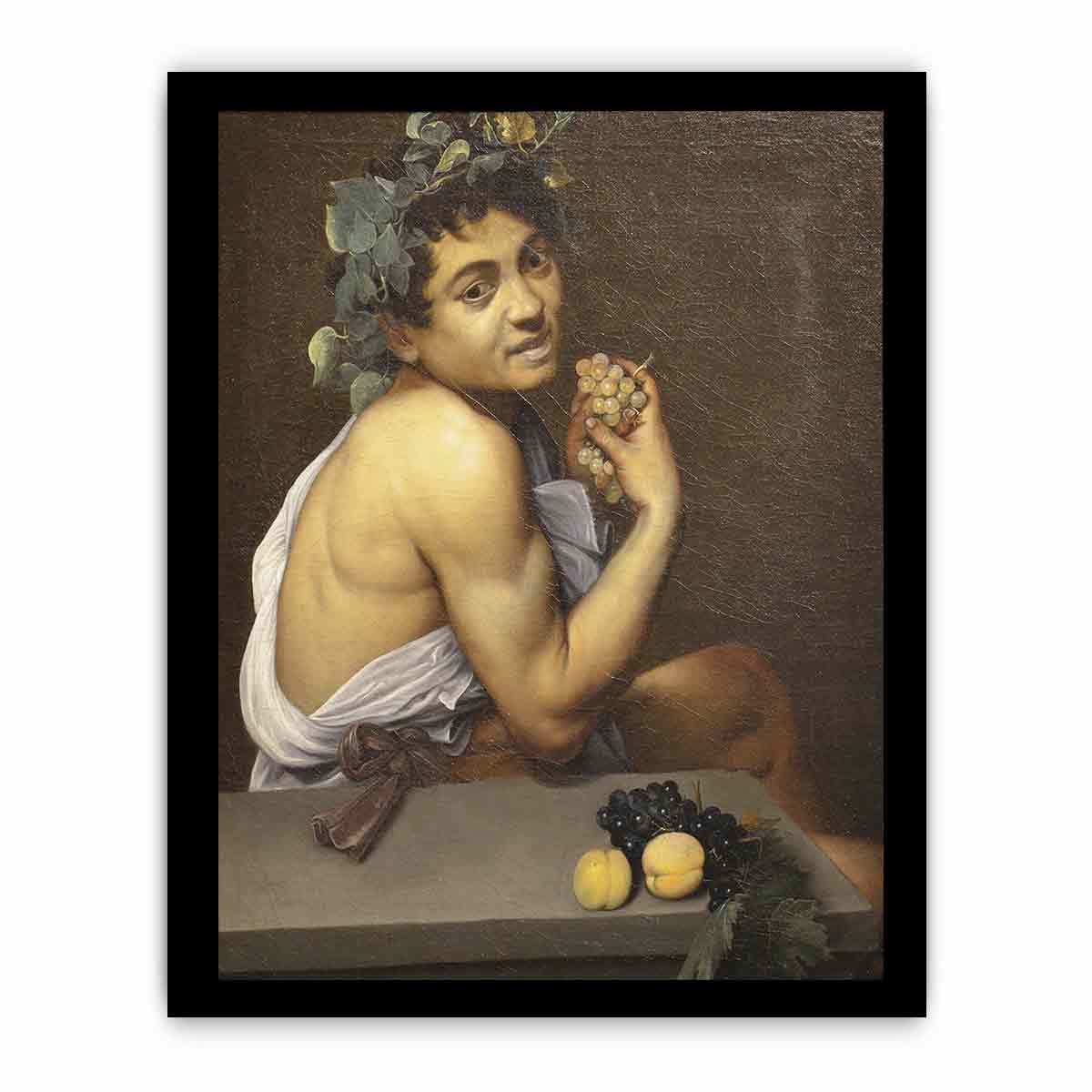 Self-Portrait as Bacchus (known as “sick Bacchus” By Caravaggio