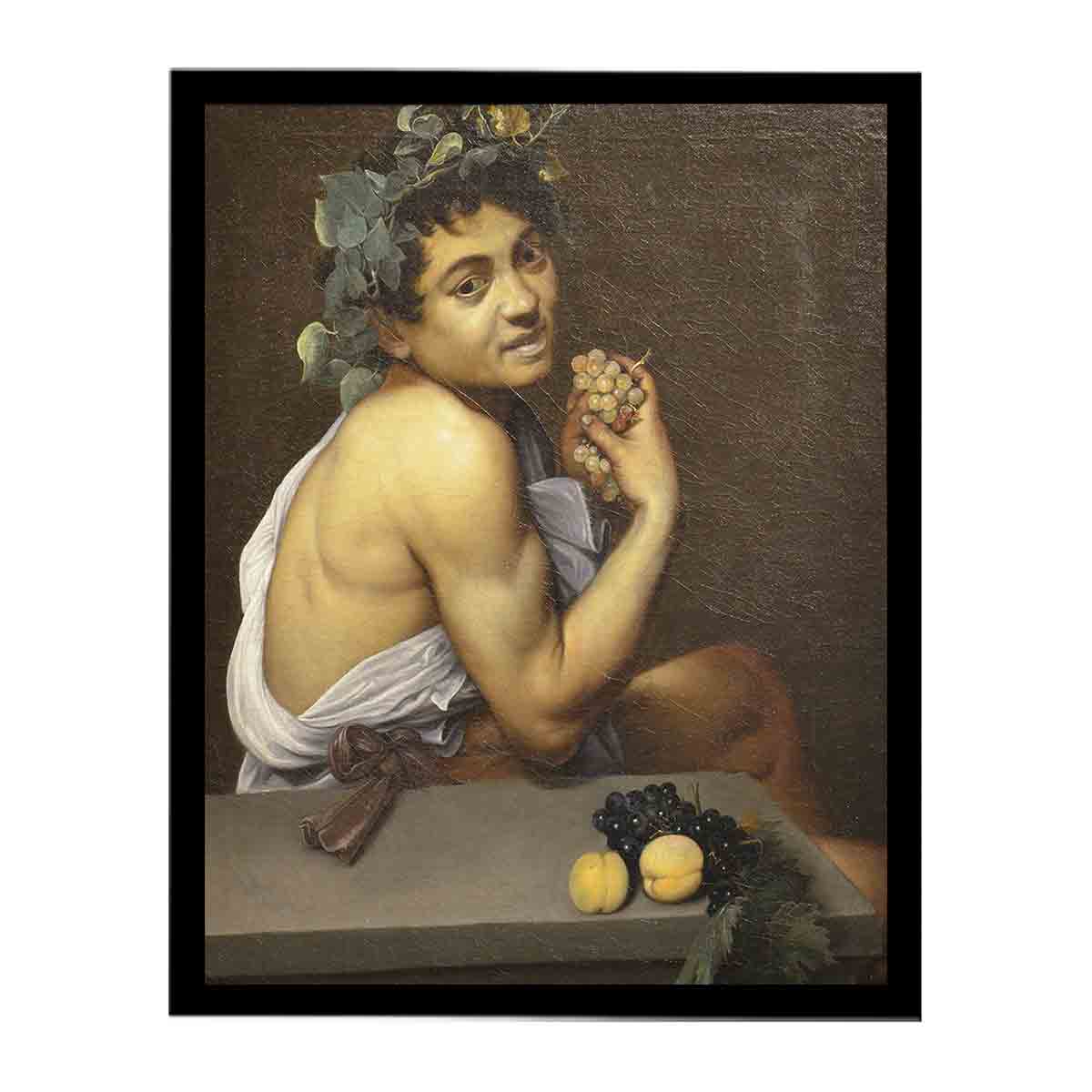 Self-Portrait as Bacchus (known as “sick Bacchus” By Caravaggio