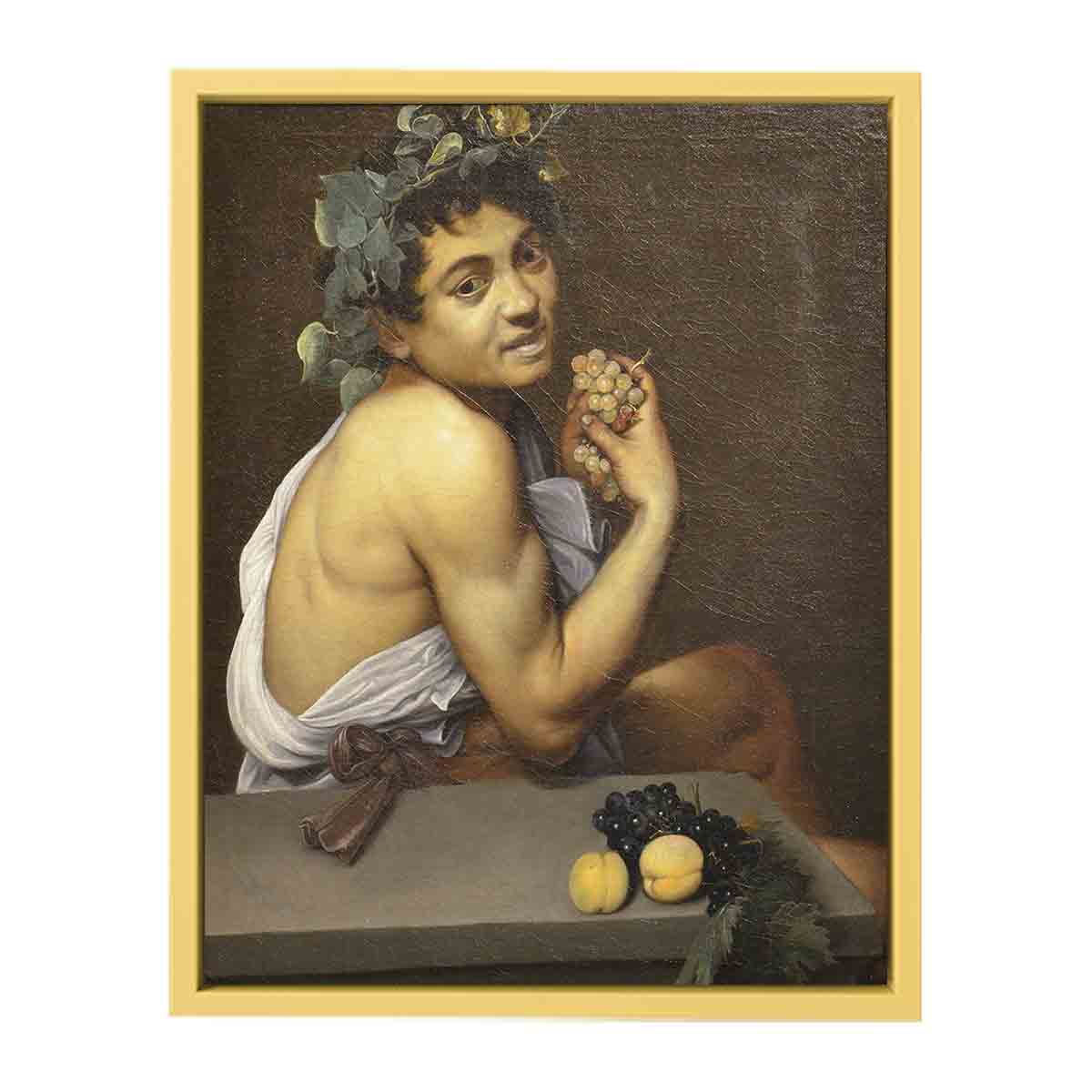 Self-Portrait as Bacchus (known as “sick Bacchus” By Caravaggio