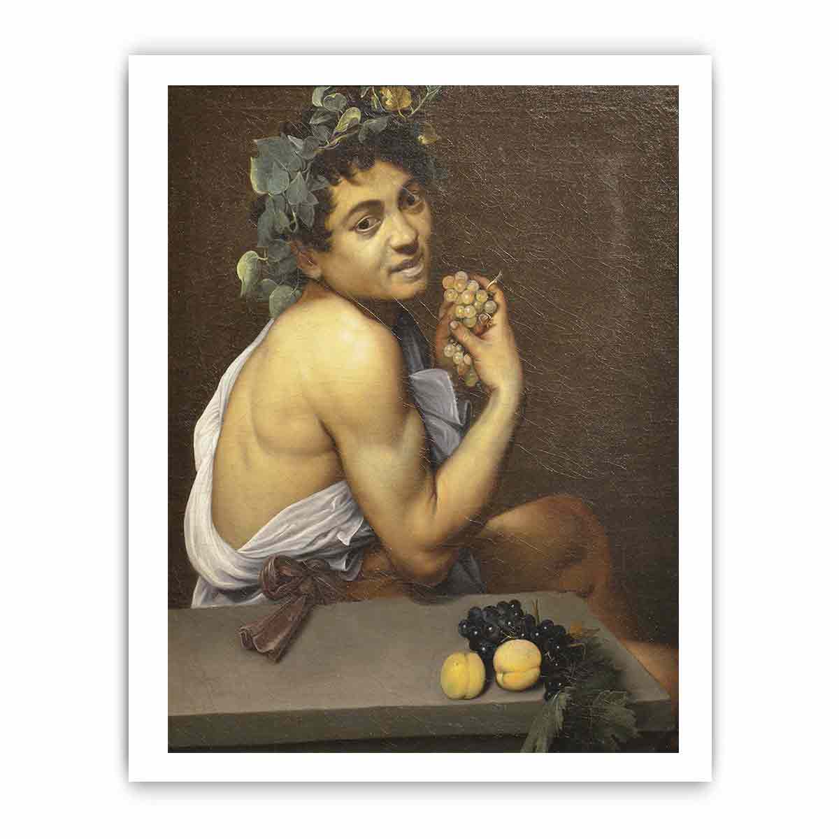 Self-Portrait as Bacchus (known as “sick Bacchus” By Caravaggio