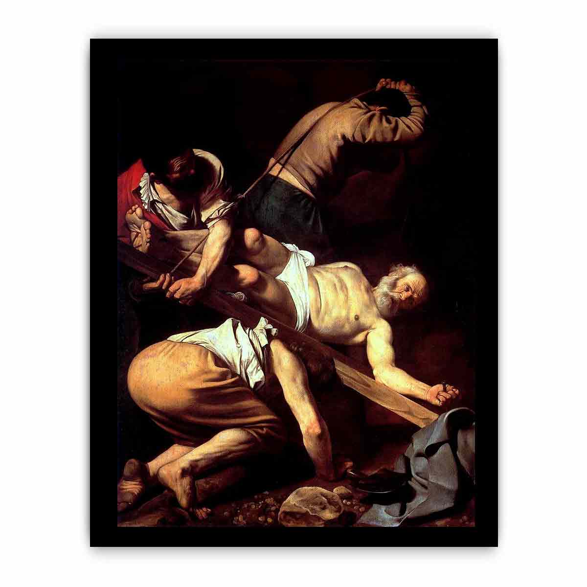 Crucifixion of St. Peter By Caravaggio