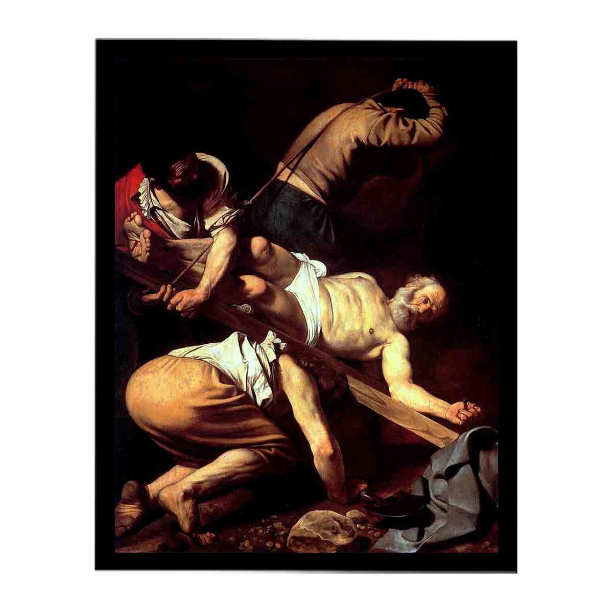 Crucifixion of St. Peter By Caravaggio