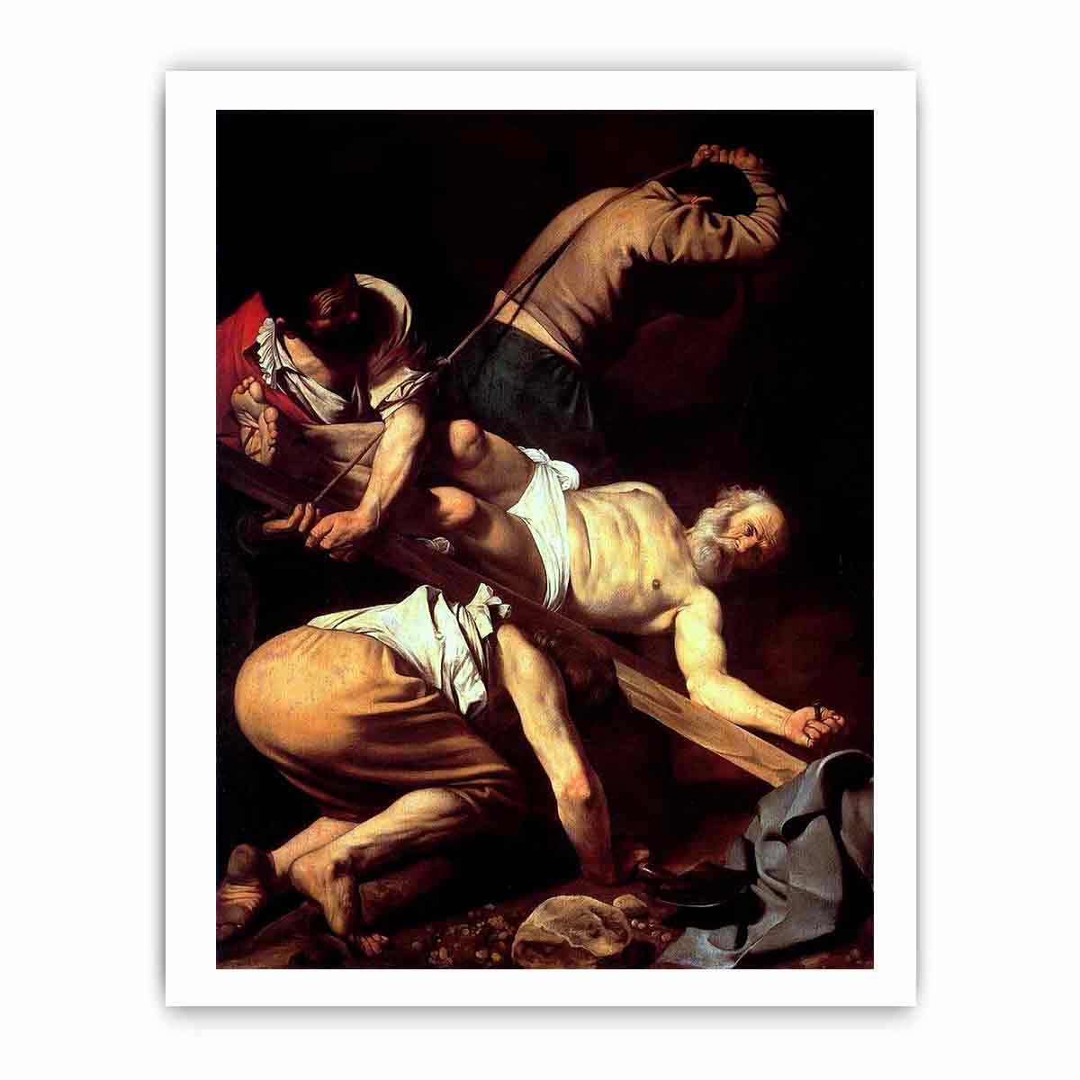 Crucifixion of St. Peter By Caravaggio