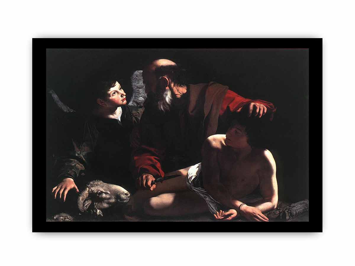 The Sacrifice of Isaac By Caravaggio