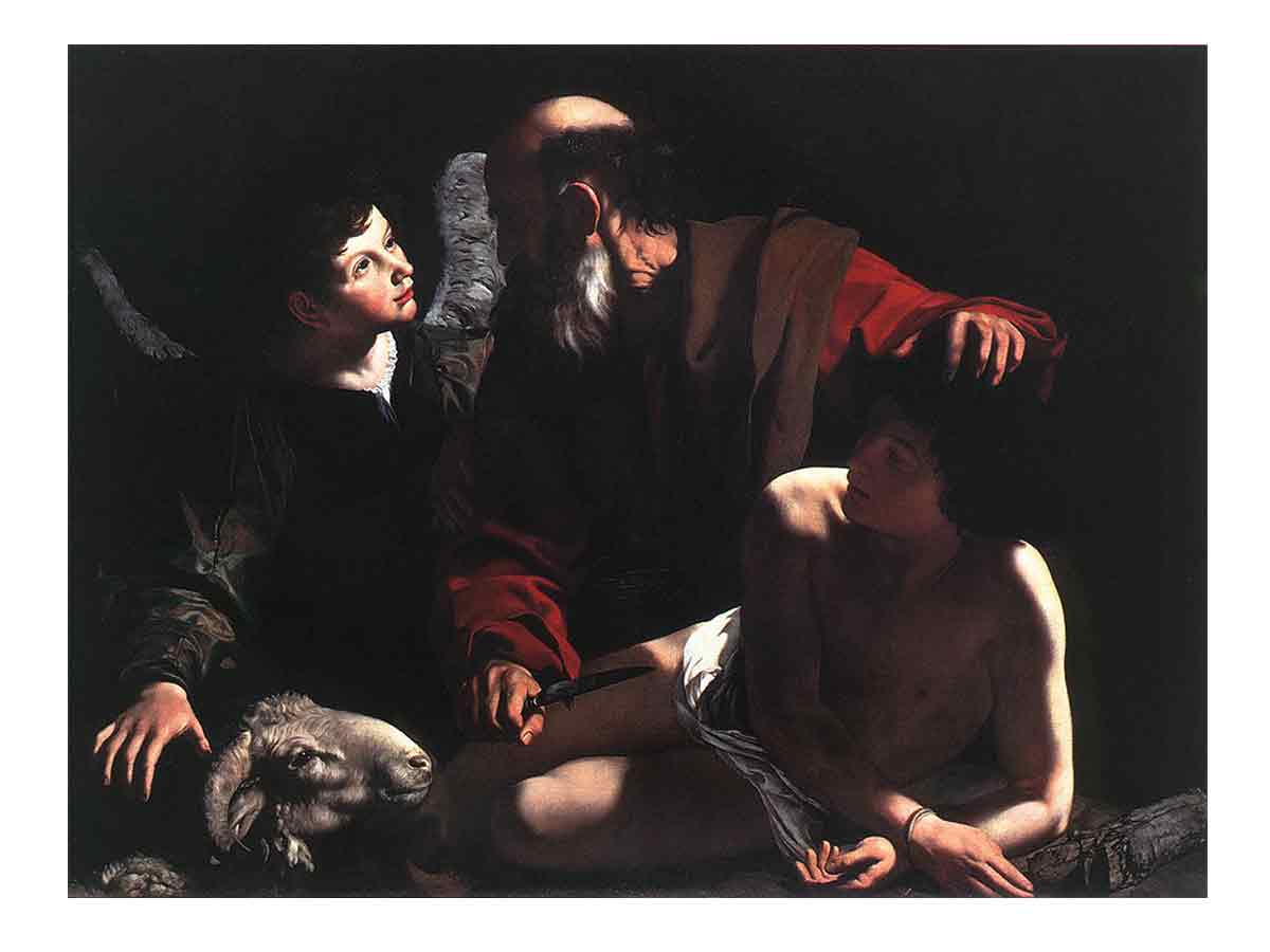 The Sacrifice of Isaac By Caravaggio