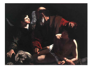 The Sacrifice of Isaac By Caravaggio