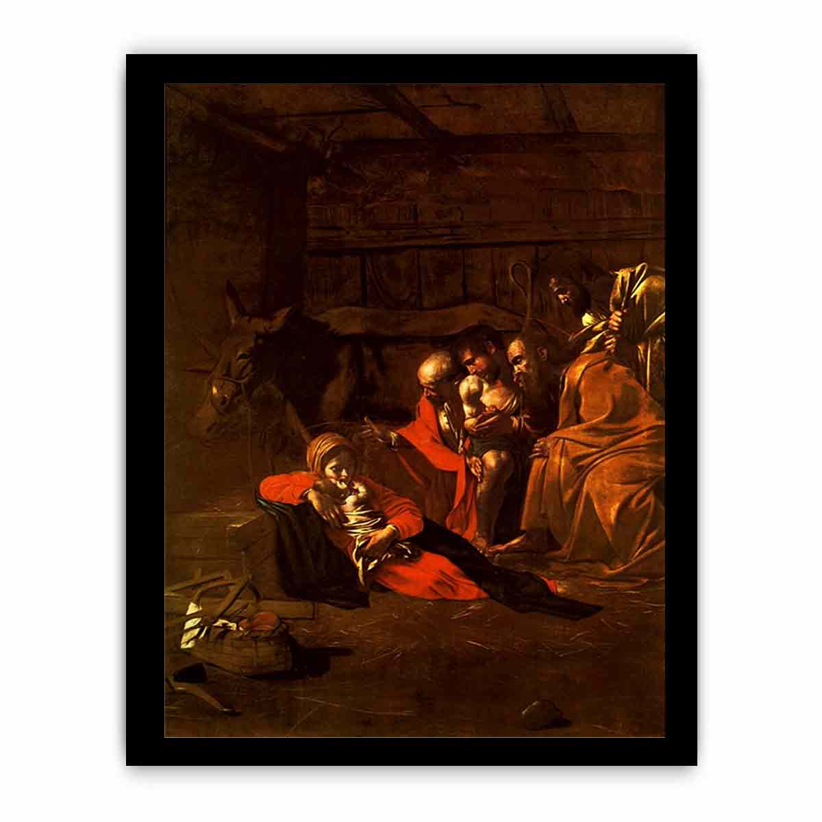 Adoration of the Shepherds By Caravaggio