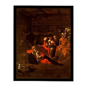 Adoration of the Shepherds By Caravaggio