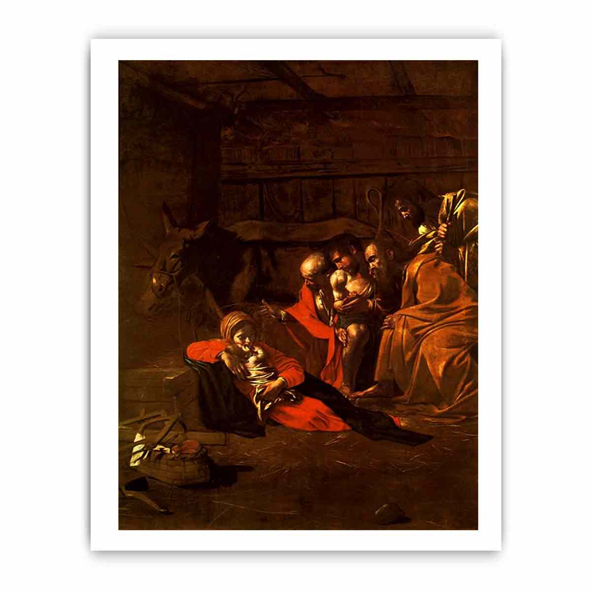 Adoration of the Shepherds By Caravaggio