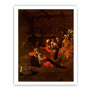 Adoration of the Shepherds By Caravaggio