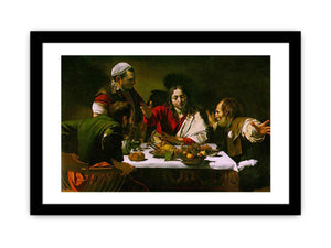 Supper at Emmaus 1601-02 By Caravaggio