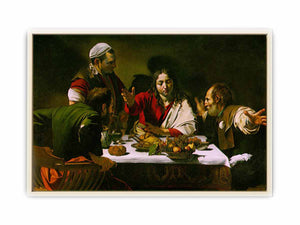 Supper at Emmaus 1601-02 By Caravaggio