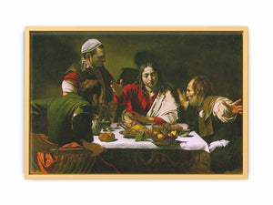 Supper at Emmaus 1601-02 By Caravaggio