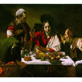 Supper at Emmaus 1601-02 By Caravaggio