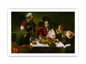 Supper at Emmaus 1601-02 By Caravaggio