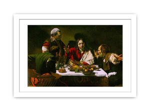 Supper at Emmaus 1601-02 By Caravaggio