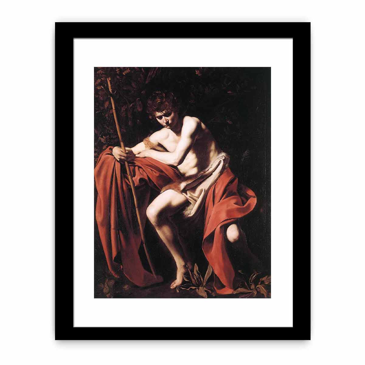 St. John the Baptist By Caravaggio