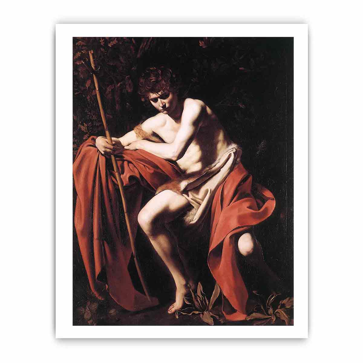St. John the Baptist By Caravaggio