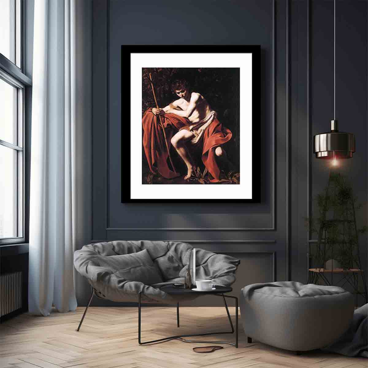 St. John the Baptist By Caravaggio