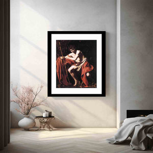 St. John the Baptist By Caravaggio