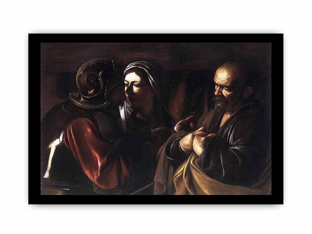 The Denial of St Peter By Caravaggio