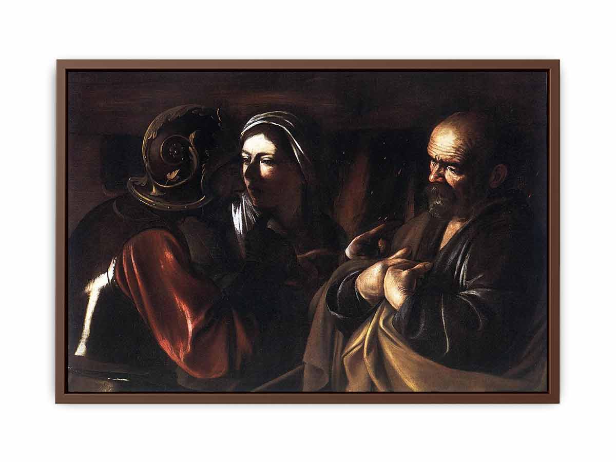 The Denial of St Peter By Caravaggio