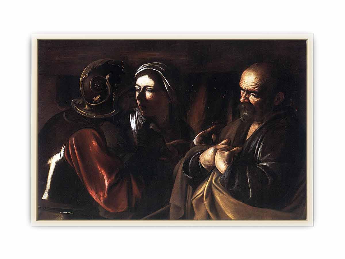 The Denial of St Peter By Caravaggio