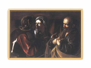 The Denial of St Peter By Caravaggio