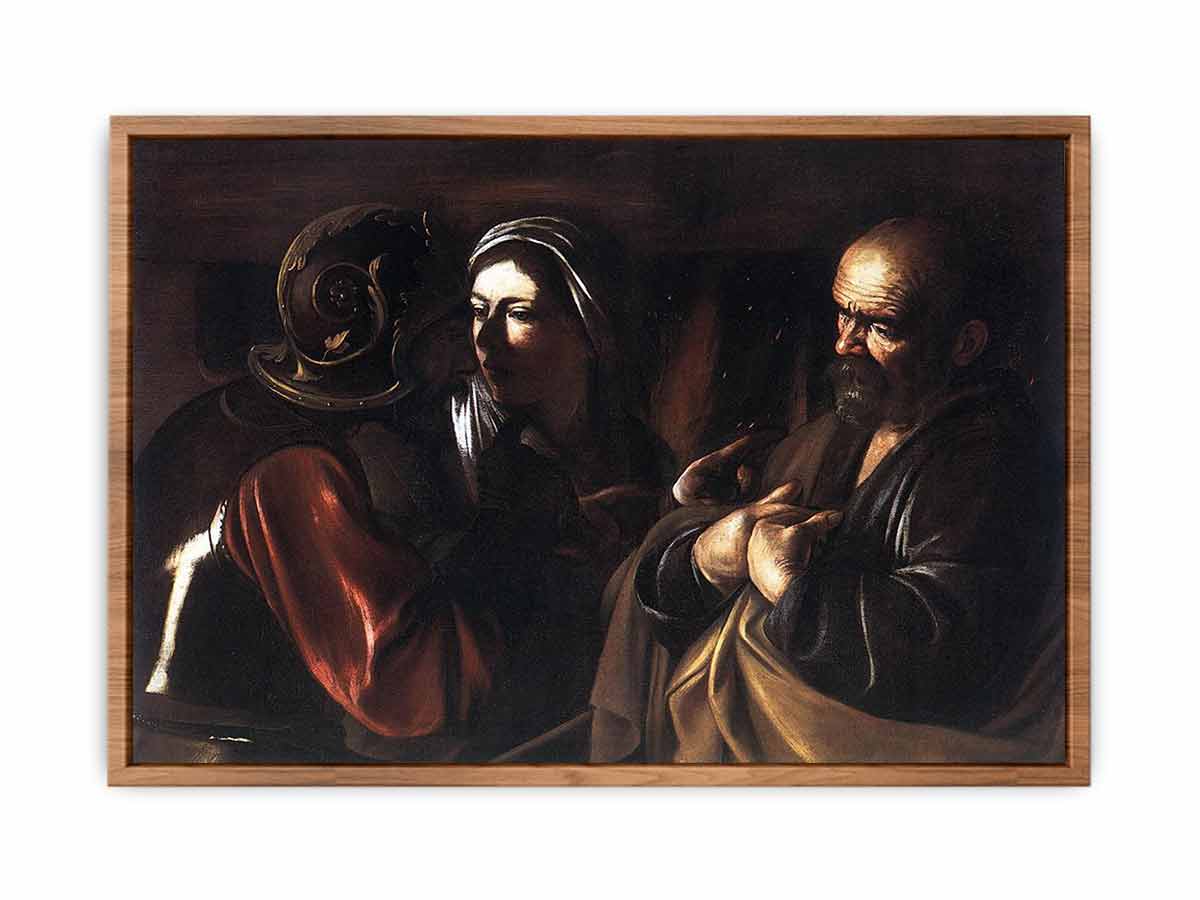 The Denial of St Peter By Caravaggio