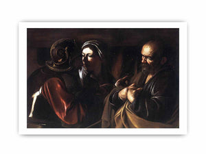 The Denial of St Peter By Caravaggio