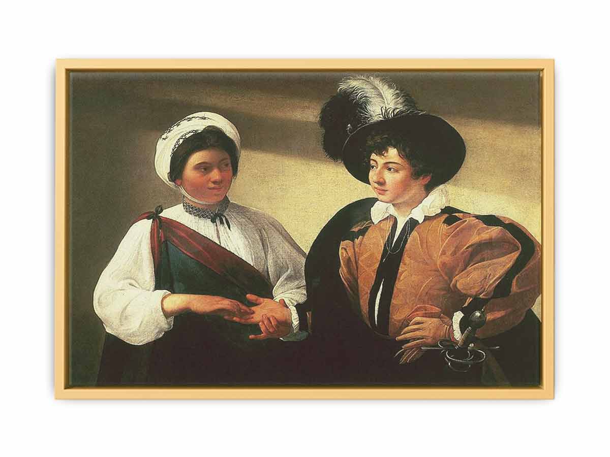 The Fortune Teller By Caravaggio