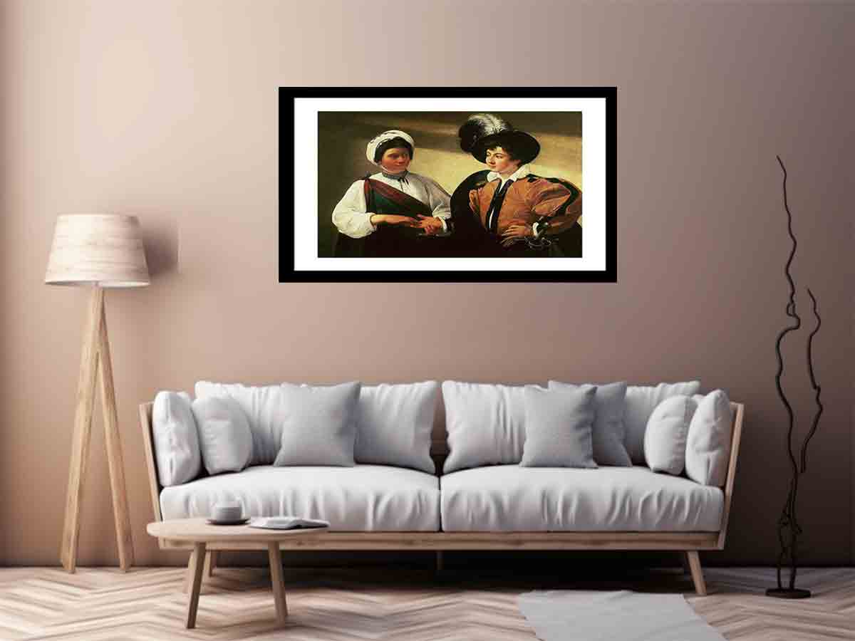 The Fortune Teller By Caravaggio