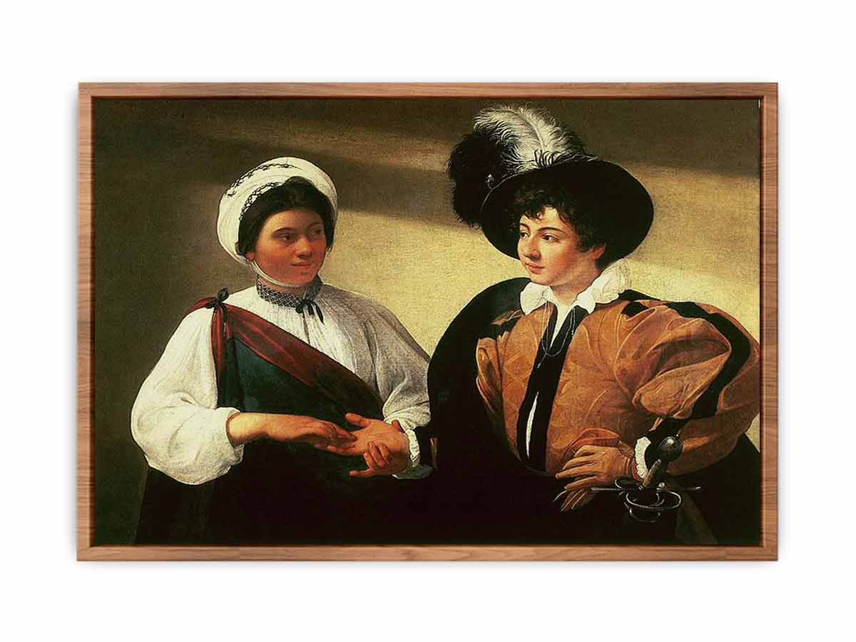 The Fortune Teller By Caravaggio