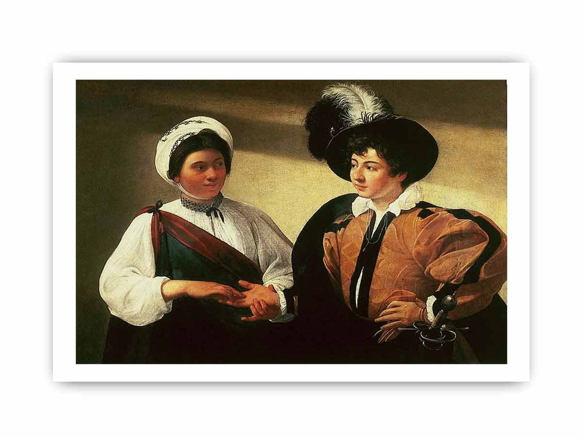 The Fortune Teller By Caravaggio