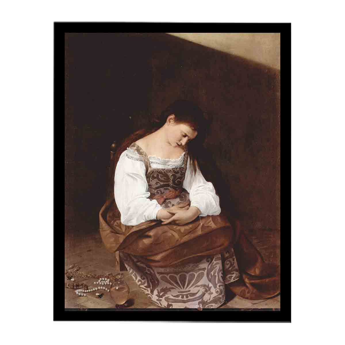 Maria Magdalena By Caravaggio