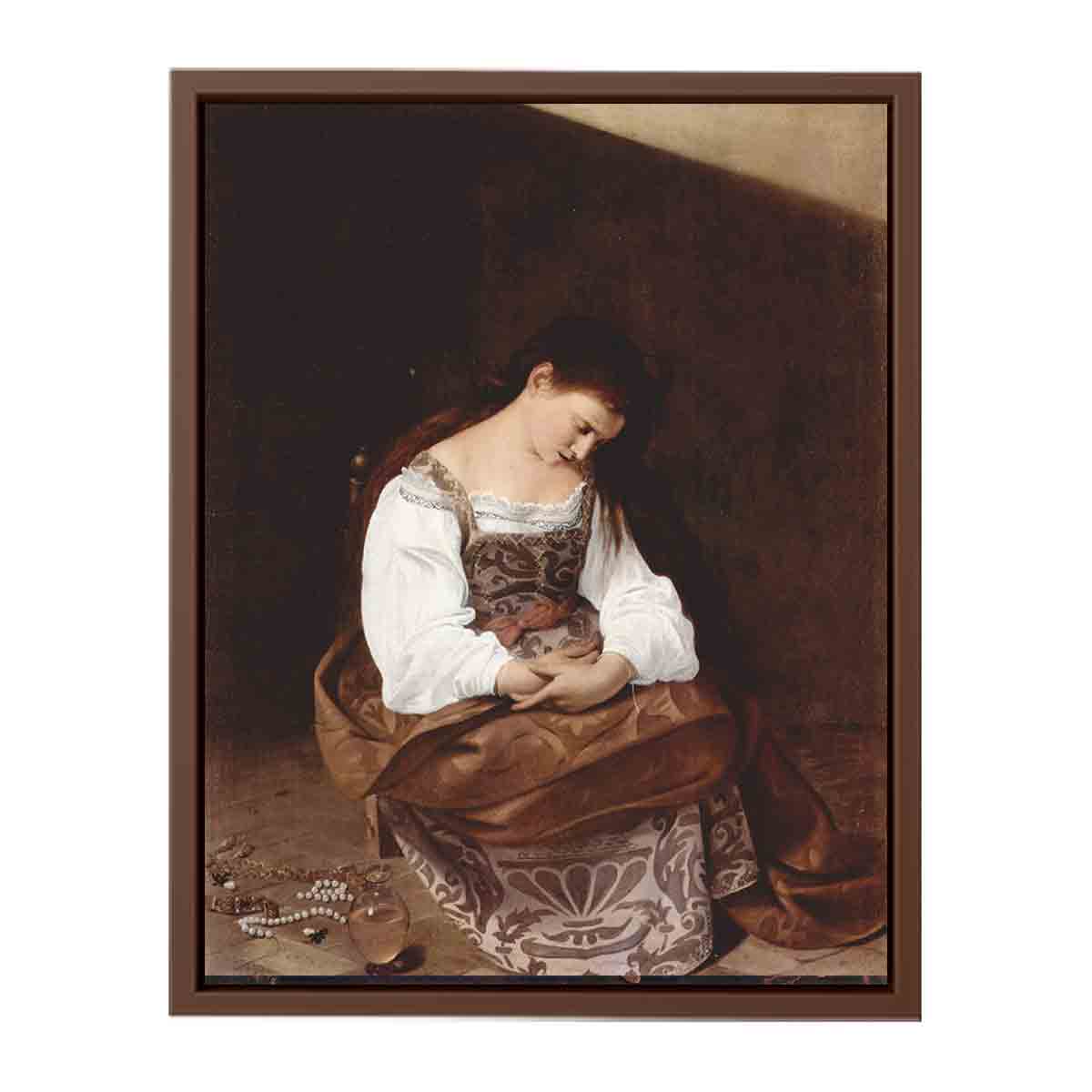 Maria Magdalena By Caravaggio