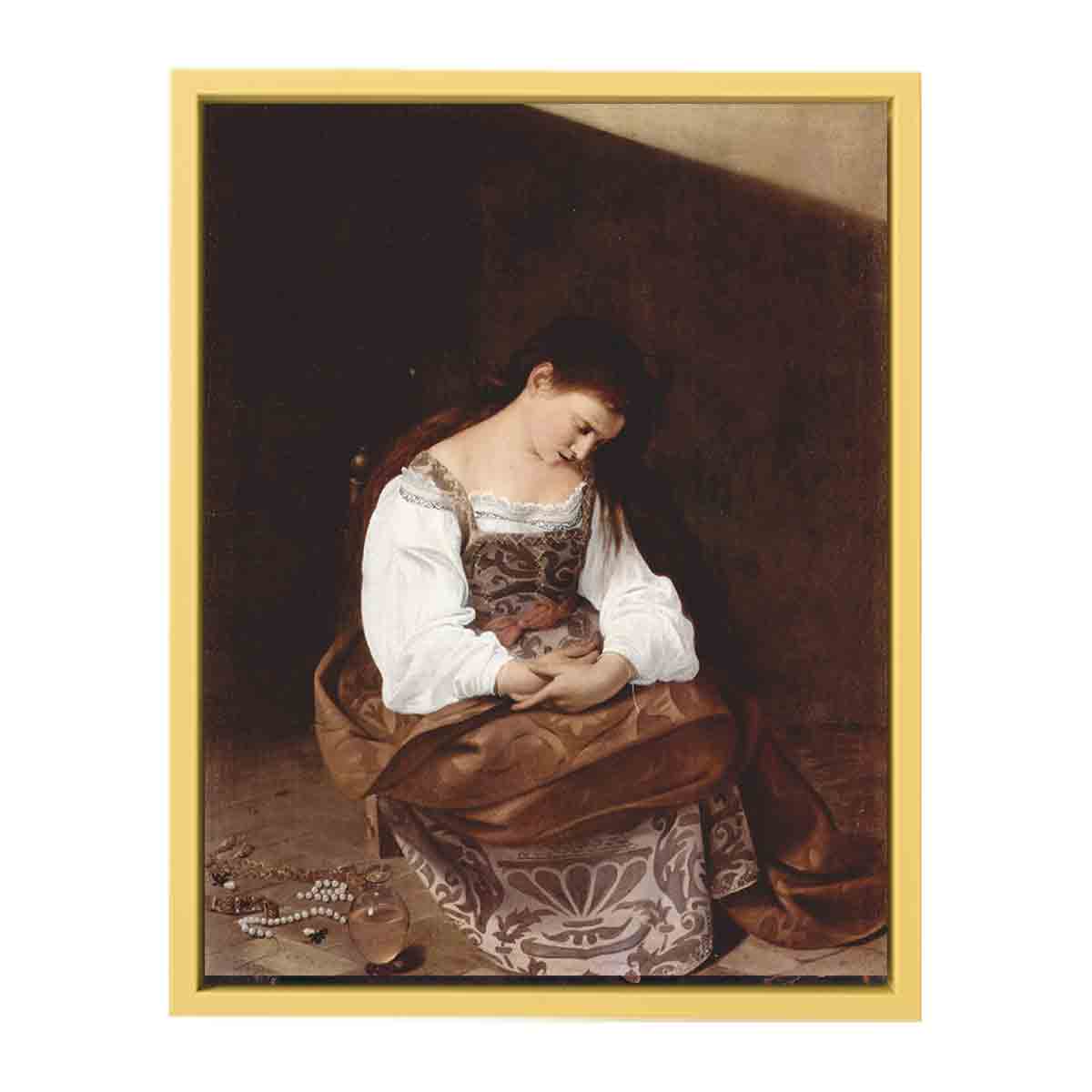 Maria Magdalena By Caravaggio